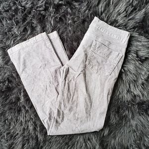 Prana Gray Corduroy Bootcut Pants
